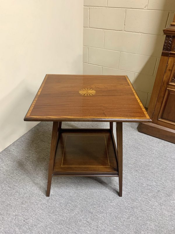 Fine Edwardian Mahogany Occasional Table