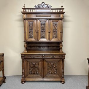 19th Century French Oak Buffet Deux Corps