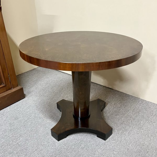 Art Deco Round Side Table, c.1920