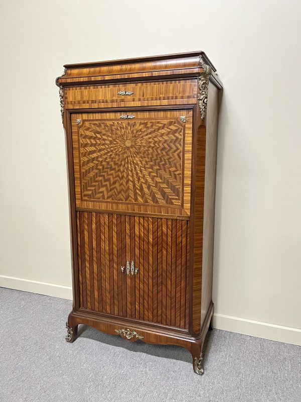 French Parquetry Secretaire a Abattant