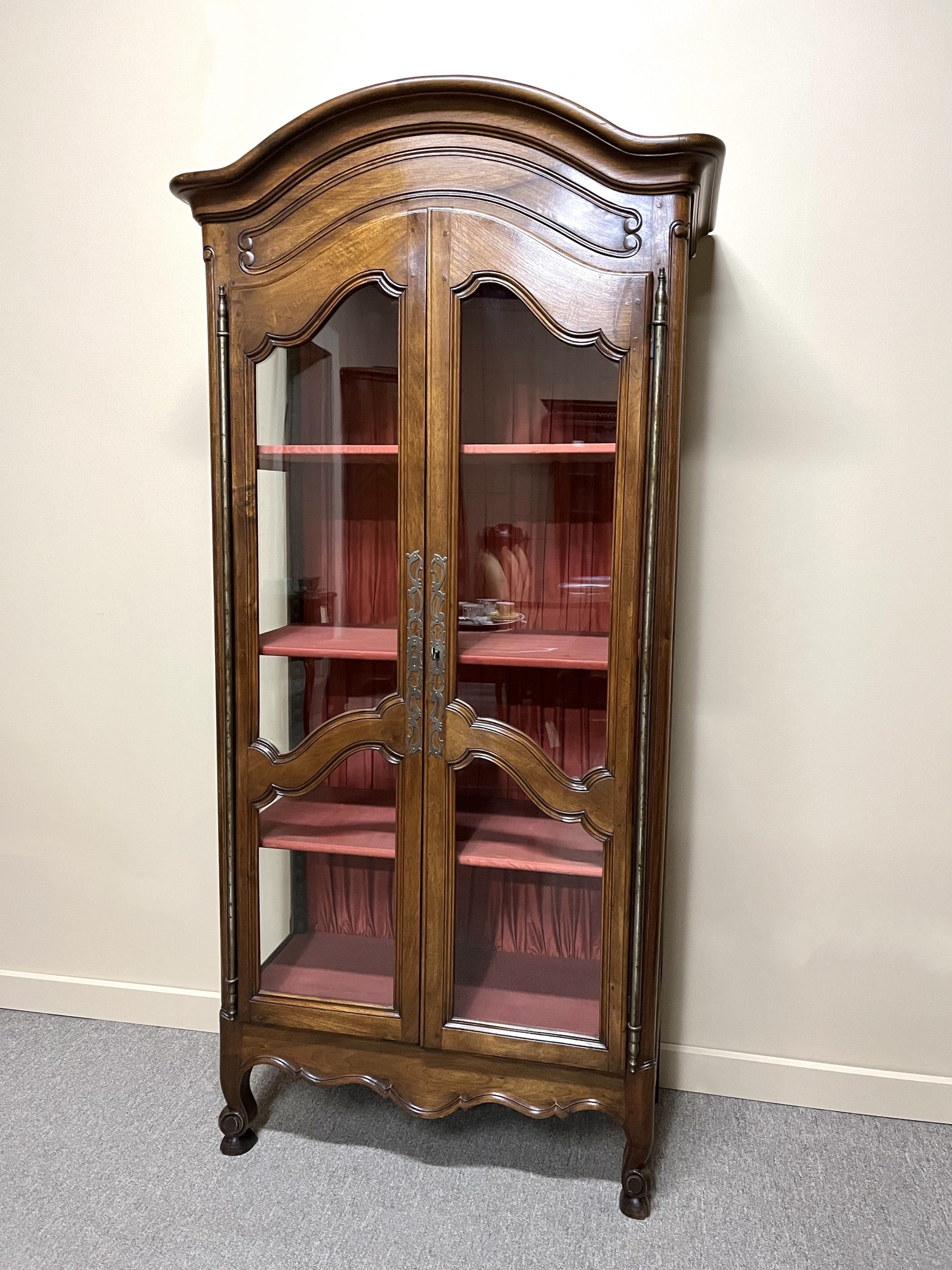 Buy Online French Provincial Walnut Bookcase Australian Antique Shop