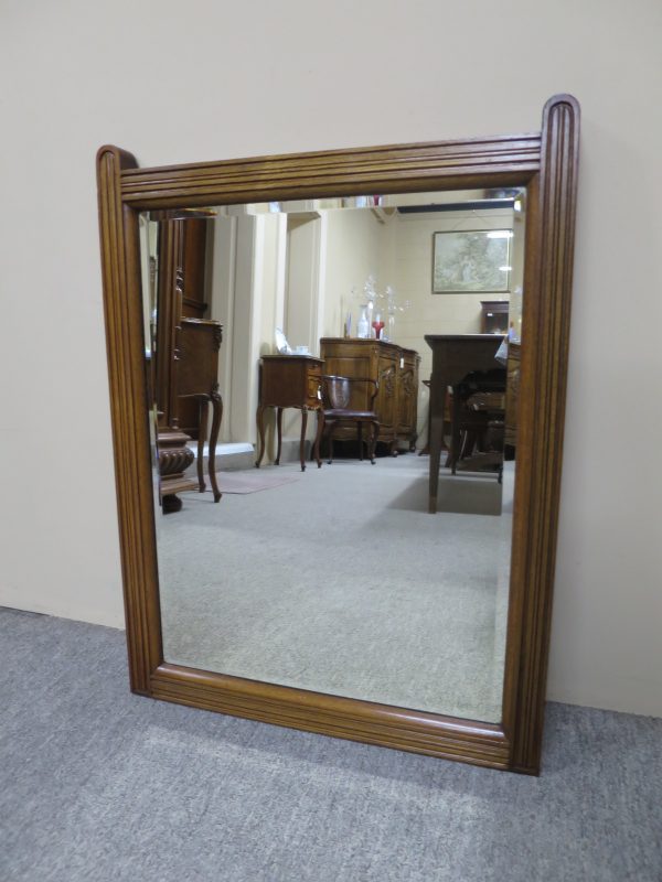 Edwardian Walnut Mirror