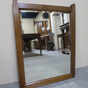 Edwardian Walnut Mirror
