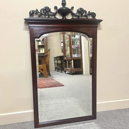 Edwardian Mahogany Wall Mirror