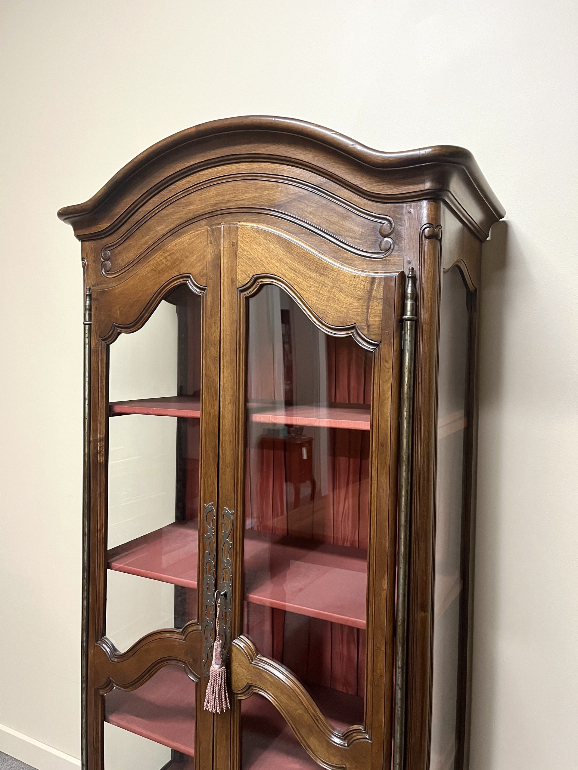 Buy Online French Provincial Walnut Bookcase Australian Antique Shop