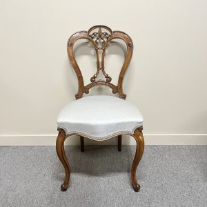 19th Century Walnut Occasional Chair