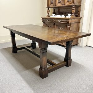 French Oak Refectory Table c.1920