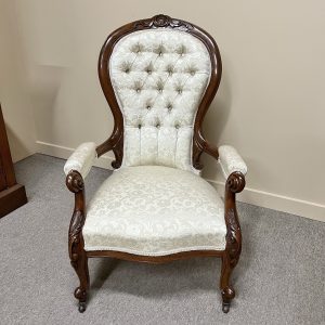 19th Century Walnut Armchair