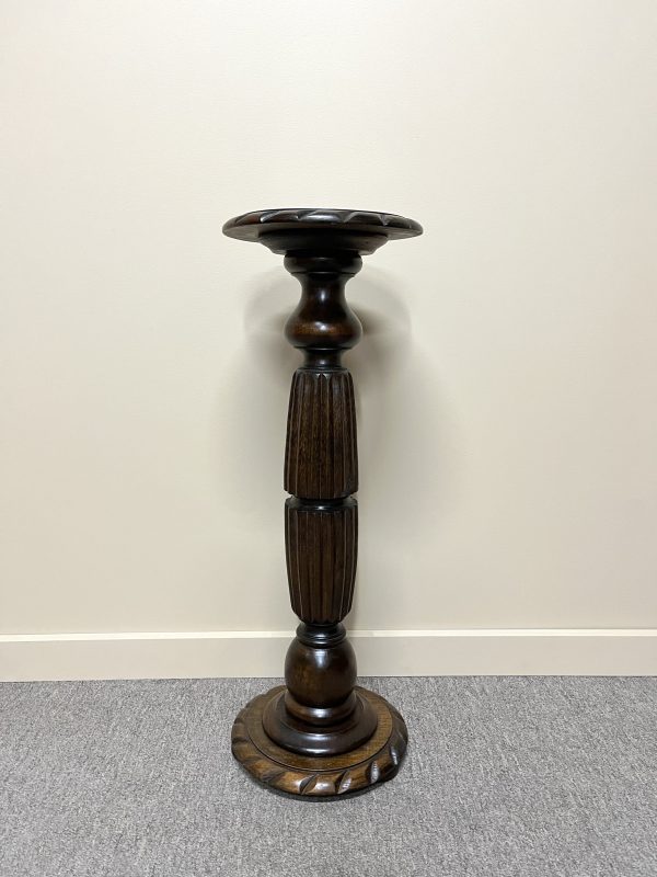 1920's Reeded Pedestal