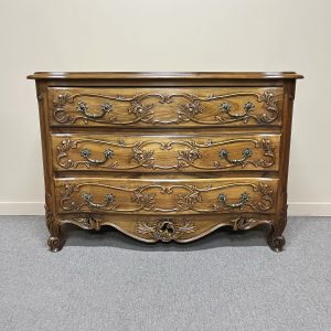 French Vintage Walnut Commode