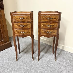 Pair of French Louis XV Style Bedsides