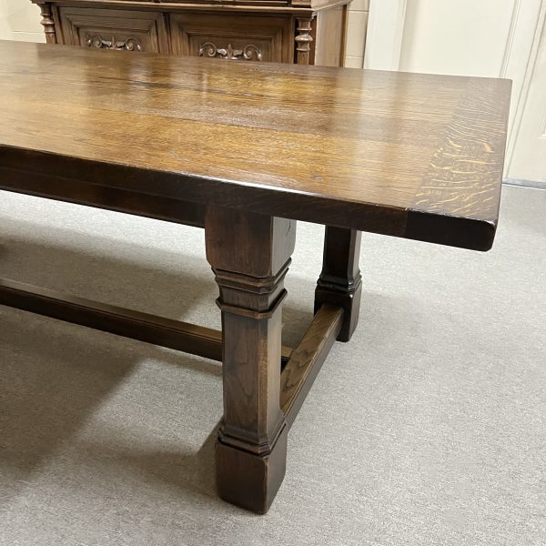 French Oak Refectory Table c.1920