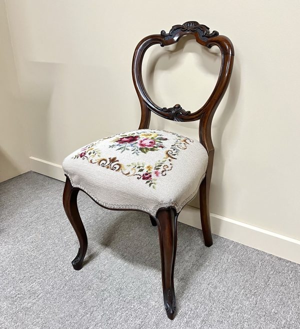 A Fine Walnut Victorian Chair - 3 Available