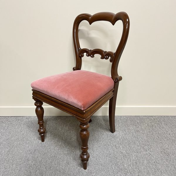 Set of 10 Victorian Mahogany Dining Chairs