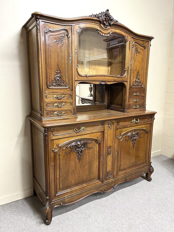 19th Century French Walnut Vaisselier