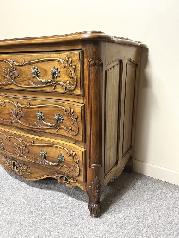 French Vintage Walnut Commode