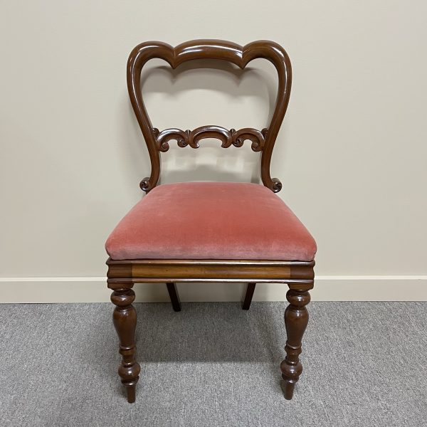 Set of 10 Victorian Mahogany Dining Chairs