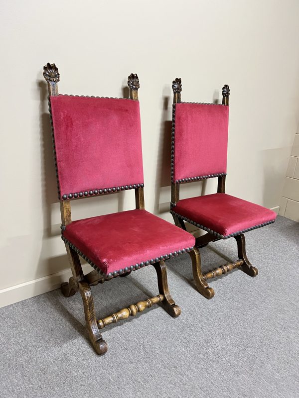Pair of French Hall Chairs