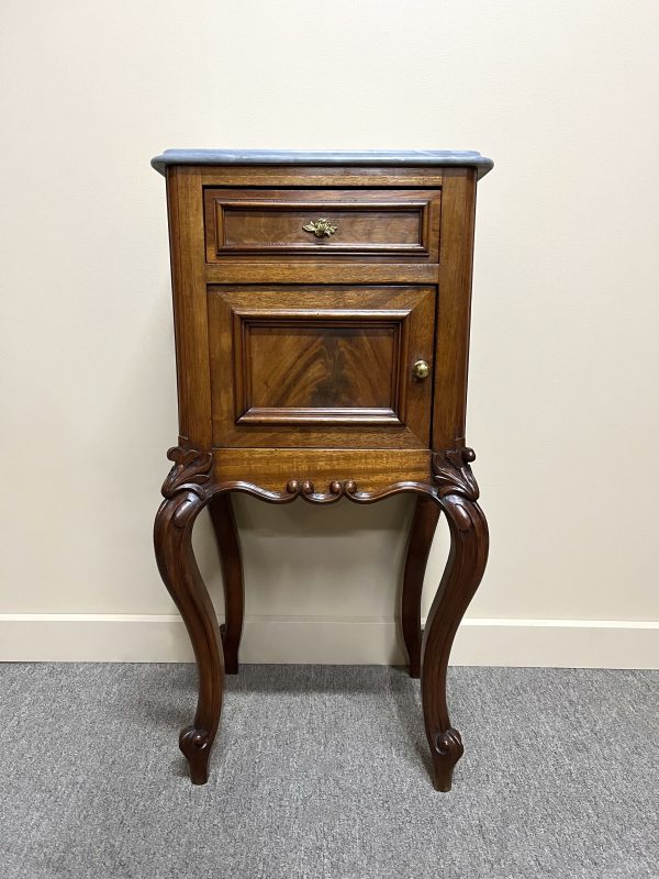 Pair of French Mahogany Bedsides