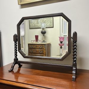Jacobean Revival Vanity Mirror, c.1920
