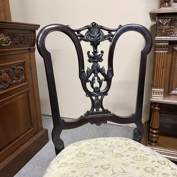 English Mahogany Occasional Chair