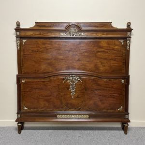 French Mahogany Queen Size Bed