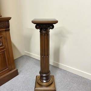 Fluted Ionic Column Pedestal