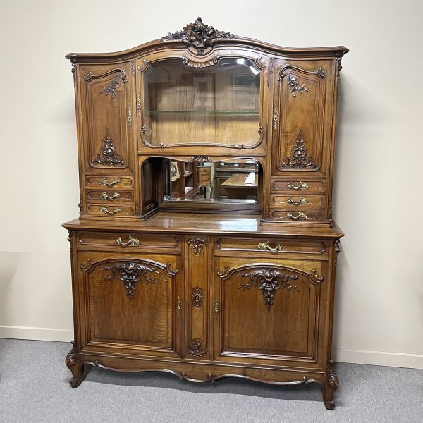 19th Century French Walnut Vaisselier