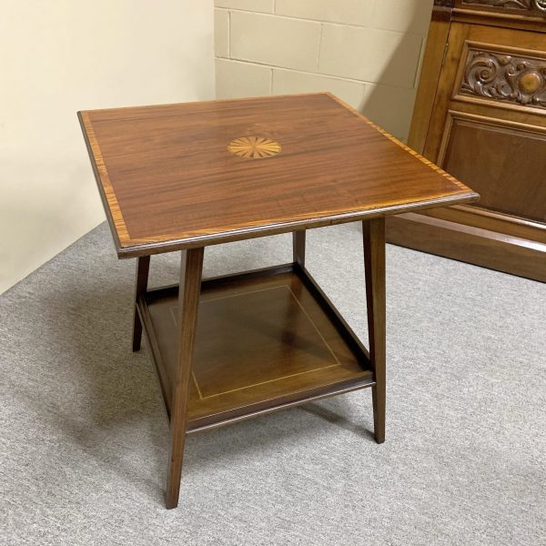 Fine Edwardian Mahogany Occasional Table