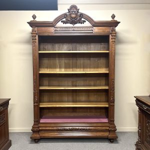 French Louis XIV Style Open Bookcase