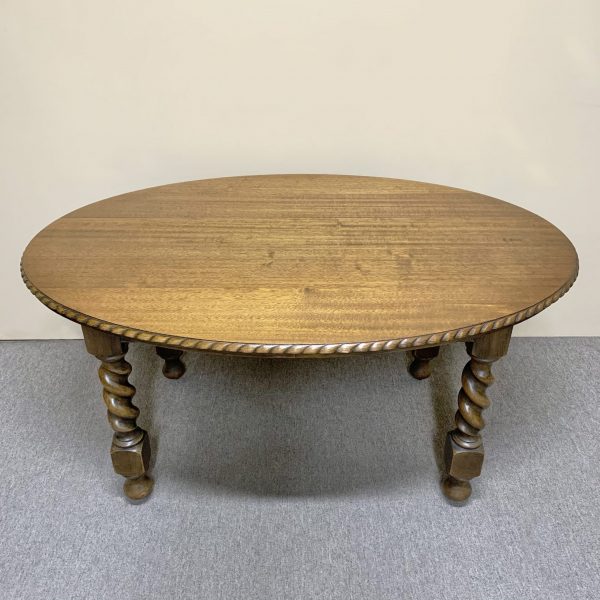 1920's Oak Oval Dining Table