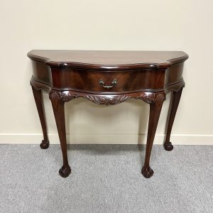 Mahogany Chippendale Style Hall Table