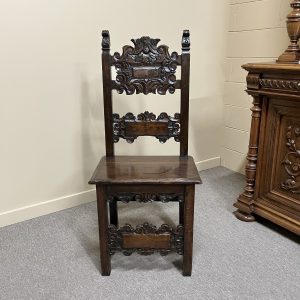 19th Century Spanish Hall Chair