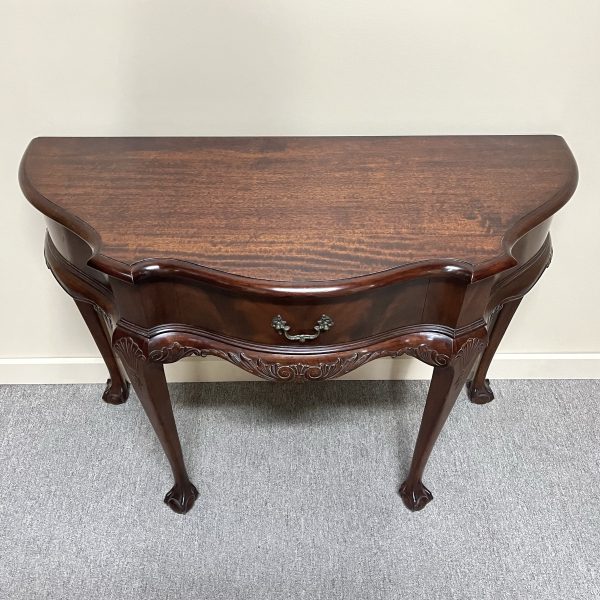 Mahogany Chippendale Style Hall Table