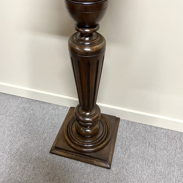 Early 20th Century Oak Pedestal