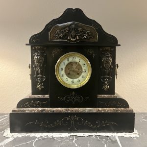 Victorian Marble Mantel Clock
