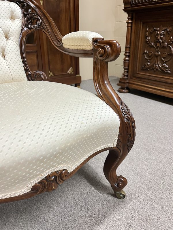 Fine 19th Century Walnut Armchair
