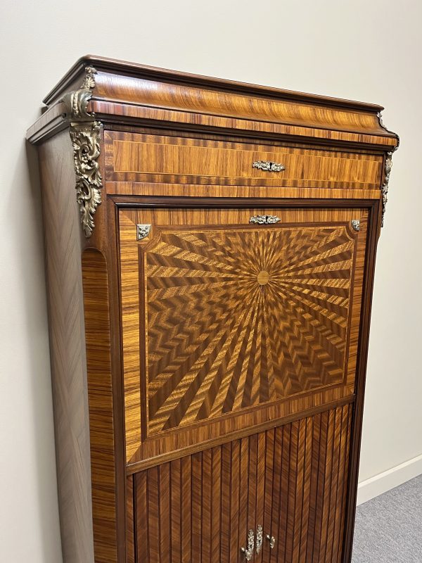 French Parquetry Secretaire a Abattant