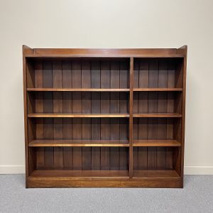 Australian Blackwood Open Bookcase