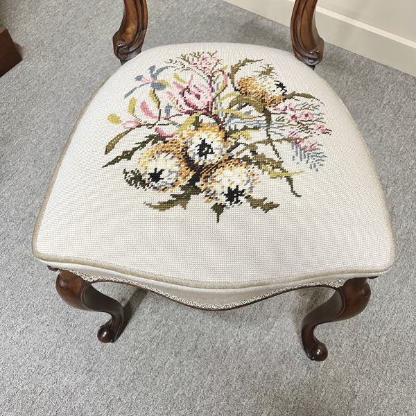 A Fine Walnut Victorian Chair