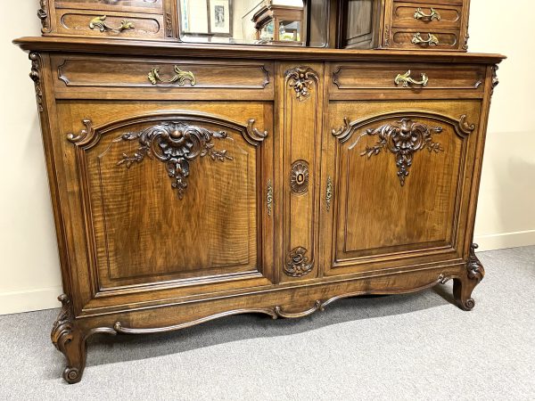 19th Century French Walnut Vaisselier