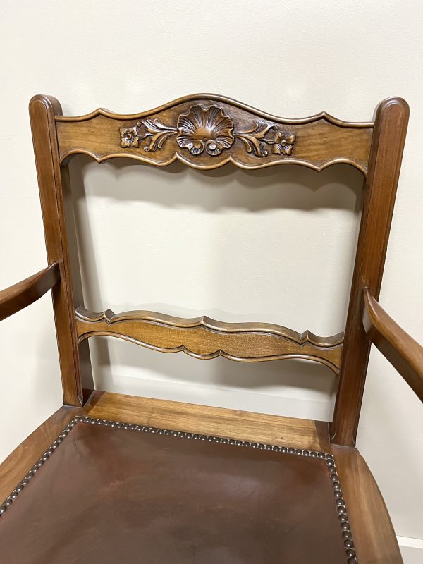 French Cherrywood Armchair / Desk Chair