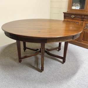 Neoclassical Style Round Dining Table, c.1910
