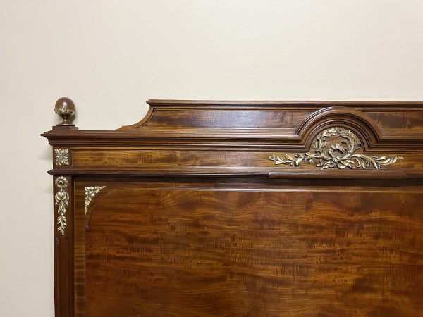 French Mahogany Queen Size Bed