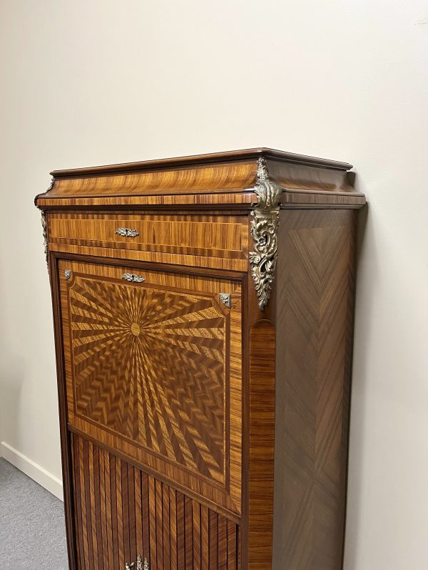 French Parquetry Secretaire a Abattant