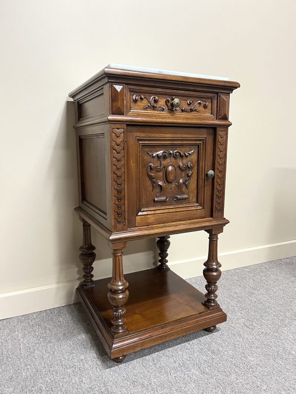 Fine Pair of Henri II Bedside Cabinets