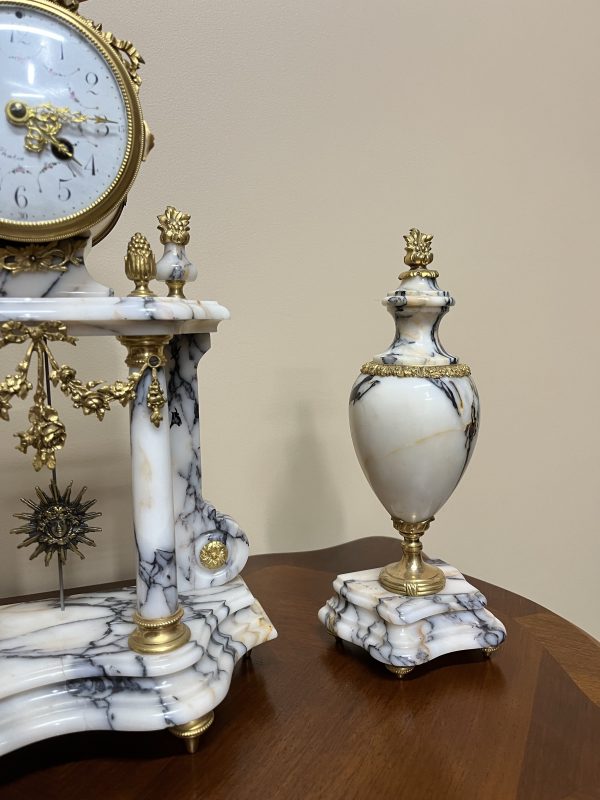 Antique French Portico Clock c.1890
