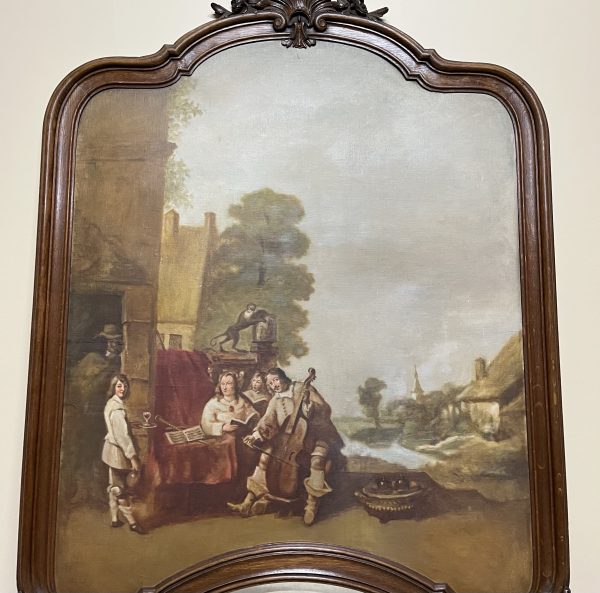 19th Century French Trumeau Mirror