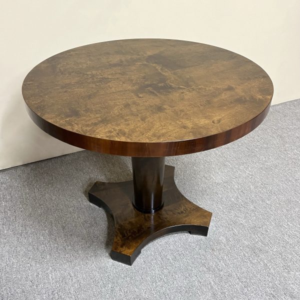 Art Deco Round Side Table, c.1920