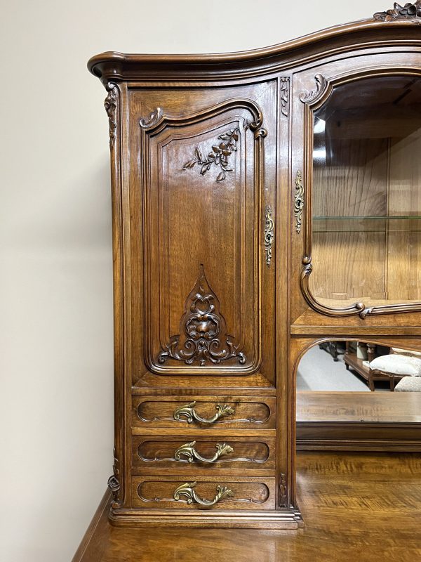 19th Century French Walnut Vaisselier